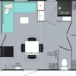 Mobilhome Idéalement Situé 3 Ch Domaine De La Yole 5étoiles Camping *